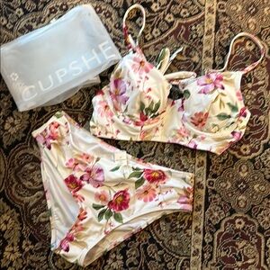 Cup She Ophelia Floral Bikini Set Medium